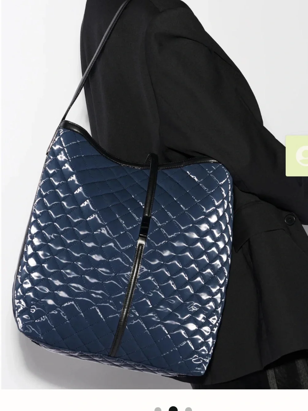 MZ Wallace Large Astor Tote Ink Liquid NWT